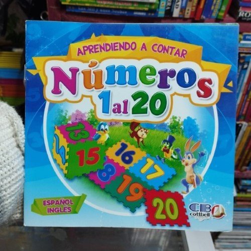 Aprendo a contar números 1 al 20 - Minicartilla CB
