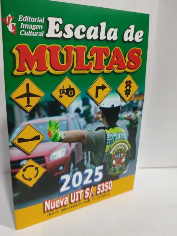 escala de multas 2025